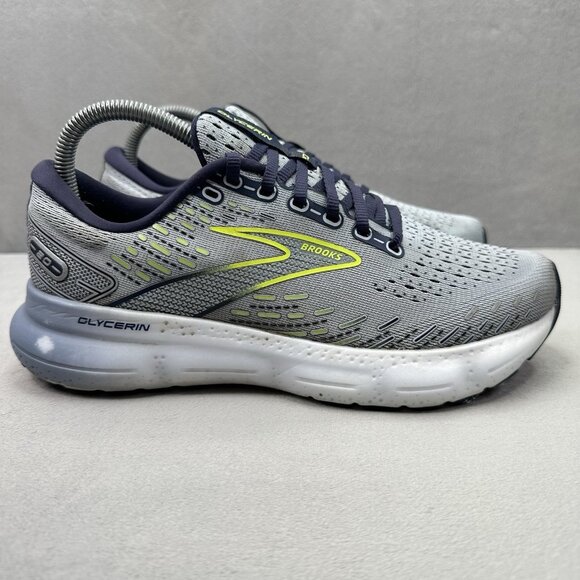 Womens Size 8.5 (B) Brooks Glycerin 20 Shoes Light Blue Athletic Running Sneaker - Picture 1 of 8
